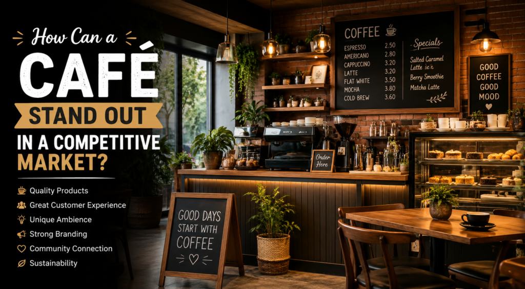 how can a cafe stand out in competitive marketing