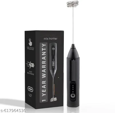 Coffee Frother Electric Rechargeable Coffee Maker Machine